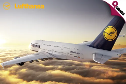 For QR50 get a voucher worth QR500 to spend on any Lufthansa flight from Doha to Europe!